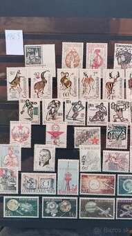 Známky Československo kompletní rok 1963