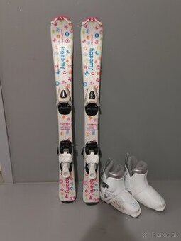 Predám detské lyže TecnoPRO Sweety 90cm + lyžiarky TecnoPRO