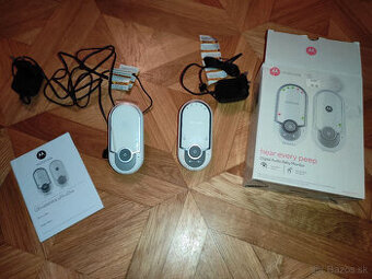 Predám baby monitor Motorola MBP11 audio vysielačka