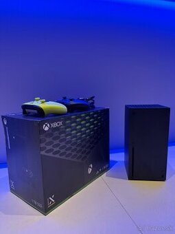 Xbox X Series , 100% stav + 2 ovládače
