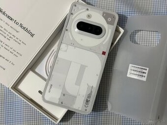 Nothing Phone (3a) 8GB/128GB White - NOVÝ