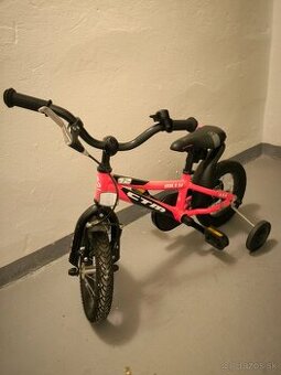 Detský bicykel s kolieskami