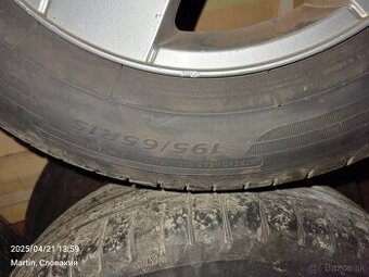 Predám disky s pneumatikami na Volkswagen Golf 4.