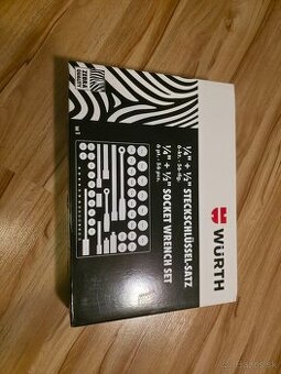 Würth gola sada 56ks 1/4" + 1/2"