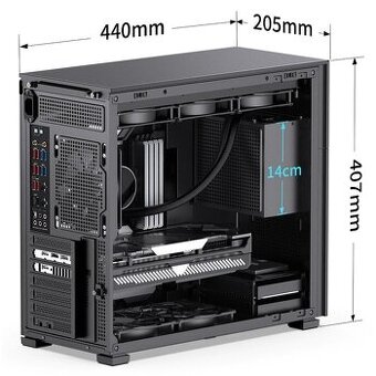 Predám výkonný PC I9 14900KF s GPU Zotac 3090, 64GB RAM