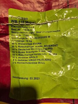 Predám trávne osivo