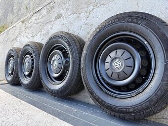 VW Crafter,MAN TGE disky zátaž 1200kg+zimné pneu 235/65 R16C