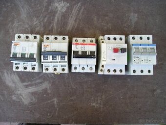 predám 3-fázové ističe