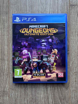 Minecraft Dungeons Ultimate Edition na Playstation 4