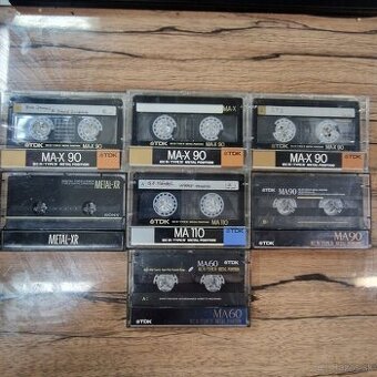 ŤDK , SONY...Metalky kazety...