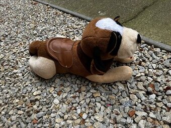 Plyšový psík - veľký na sedenie