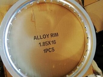 Predam novy  hliníkový ráfik 1,85x16 vid foto