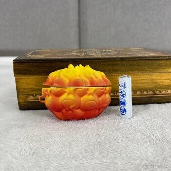 Anime One piece flame flame fruit obal na Airpods pro - 1