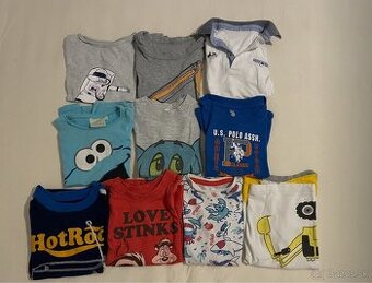 Detské krátke tričká 98-104 darujem za niečo zdravé