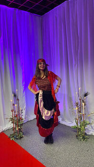 Maškarný (karnevalový) kostým - cigánka, tanečnica