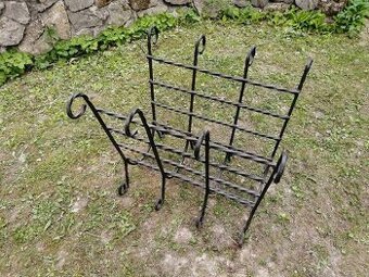 Stojan na palivové drevo - kovaný
