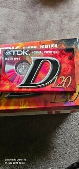 Predám audiokazety TDK D120 min.