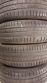 Predám 4ks jazdené letné 195/65r15-91H Hankook