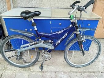 Pansky celoodpruzeny bicykel