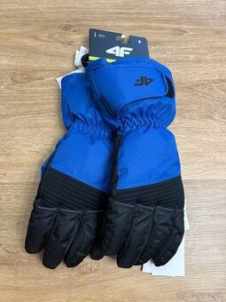Chlapčenské lyžiarske rukavice 4F veľkosť S