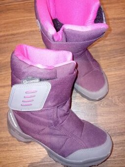 Dievčenské hrejivé nepremokavé čižmy - veľ.33