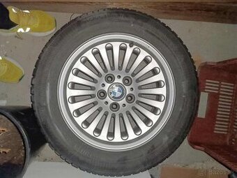 Zimne kolesa BMW 16", 4x disky + gumy- vyborny stav