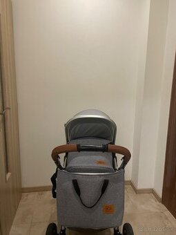 kombinovaný kočík Kinderkraft VEO 2v1 – šedý