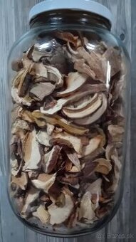 Sušené hríby