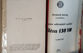 Tatra 138 VN katalog ND 1963-1 vydanie plus dodatky S1/S3