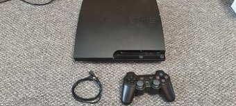 Predám Playstation 3 Cech-3004B,plne funkčný,káble+1 ovl.,ce