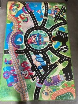 Oball podložka na hranie s autíčkami