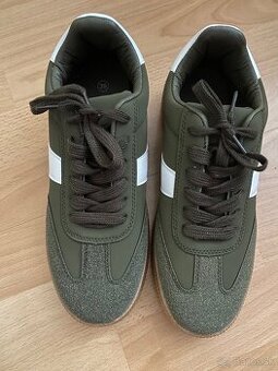 Dámske zelené tenisky