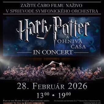 🪄🌟 HARRY POTTER A OHNIVÁ ČAŠA™ IN CONCERT – NAJLEPŠIA PLOC