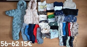 Balík oblečenia pre chlapca 56-62