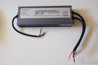 IP67 Zdroj 24V 600W 25A
