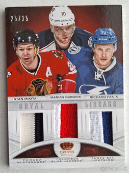 2013-14 Marian Gaborík, Stan Mikita, Richard Paník Crown Roy