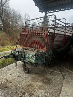 Zberací voz na seno a slamu – 18 m³, plne funkčný