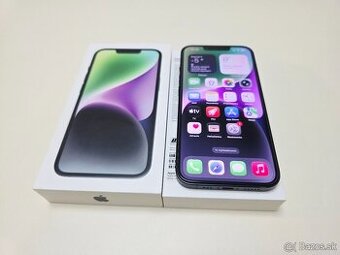 Predám Apple iPhone 14 128gb MIDNIGHT BATERKA 100%
