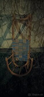 Detske sane aj s opierkou len 30 euro