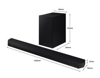 Samsung soundbar HW-Q600B + zádné repro
