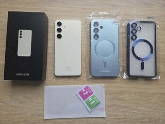 Samsung Galaxy S24 8GB/256GB, Amber Yellow, top stav,zaruka