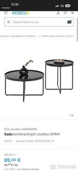 Predam Sadu konferenčných stolíkov EMMY