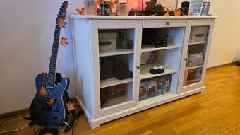 Obývacia skriňa / vitrína s úložným priestorom