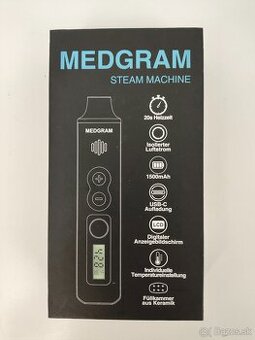 #L0241 MEDGRAM Steam Machine – inhalátor  parný inhalátor