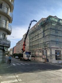 Auto s hydraulickou rukou valnik/naves s hr, dosah až 32m