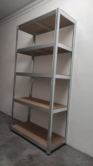 Zadarmo dopravím kvalitné regále 180x90x40cm, 175kg/polica