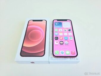 APPLE IPHONE 12 mini 256GB RED,BATERKA 100%