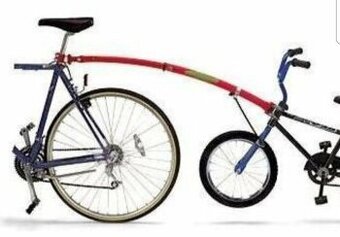 Predam taznu tyc na bicykel Trail-gator.