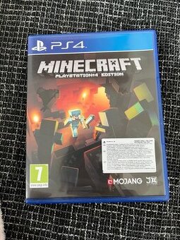 Predávam hru na ps 4 minecraft