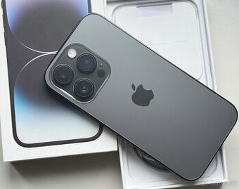iPhone 14 Pro Max Space Black BATERIE 100% TOP